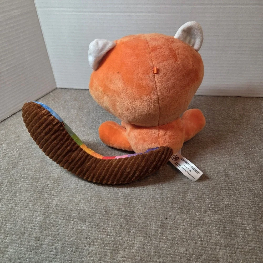 LeapFrog Colorful Counting Red Panda Learning Plush Toy Orange 80-612100